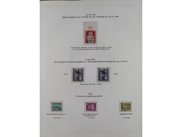 1948/82, in den Hauptnummern kpl. postfrische und zusätzlich gestempelte Sammlung, alle postfrischen Marken bis Mi.-Nr. 74 un