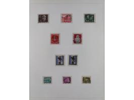 1948/82, in den Hauptnummern kpl. postfrische und zusätzlich gestempelte Sammlung, alle postfrischen Marken bis Mi.-Nr. 74 un