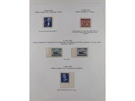 1948/82, in den Hauptnummern kpl. postfrische und zusätzlich gestempelte Sammlung, alle postfrischen Marken bis Mi.-Nr. 74 un