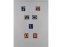1948/82, in den Hauptnummern kpl. postfrische und zusätzlich gestempelte Sammlung, alle postfrischen Marken bis Mi.-Nr. 74 un