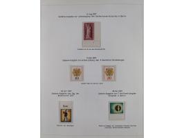 1948/82, in den Hauptnummern kpl. postfrische und zusätzlich gestempelte Sammlung, alle postfrischen Marken bis Mi.-Nr. 74 un