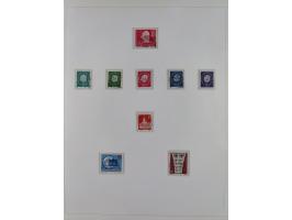 1948/82, in den Hauptnummern kpl. postfrische und zusätzlich gestempelte Sammlung, alle postfrischen Marken bis Mi.-Nr. 74 un