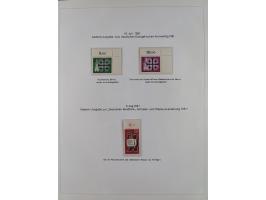 1948/82, in den Hauptnummern kpl. postfrische und zusätzlich gestempelte Sammlung, alle postfrischen Marken bis Mi.-Nr. 74 un