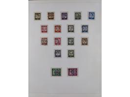 1948/82, in den Hauptnummern kpl. postfrische und zusätzlich gestempelte Sammlung, alle postfrischen Marken bis Mi.-Nr. 74 un