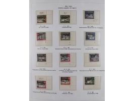 1948/82, in den Hauptnummern kpl. postfrische und zusätzlich gestempelte Sammlung, alle postfrischen Marken bis Mi.-Nr. 74 un