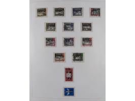 1948/82, in den Hauptnummern kpl. postfrische und zusätzlich gestempelte Sammlung, alle postfrischen Marken bis Mi.-Nr. 74 un