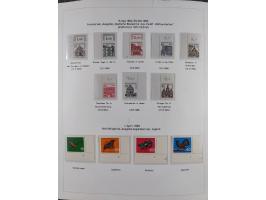 1948/82, in den Hauptnummern kpl. postfrische und zusätzlich gestempelte Sammlung, alle postfrischen Marken bis Mi.-Nr. 74 un