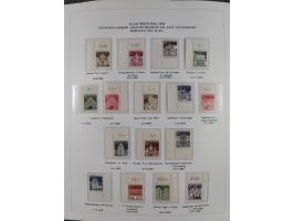 1948/82, in den Hauptnummern kpl. postfrische und zusätzlich gestempelte Sammlung, alle postfrischen Marken bis Mi.-Nr. 74 un