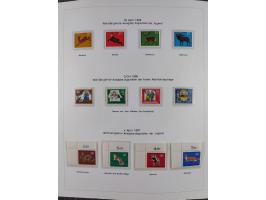 1948/82, in den Hauptnummern kpl. postfrische und zusätzlich gestempelte Sammlung, alle postfrischen Marken bis Mi.-Nr. 74 un