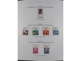 1948/82, in den Hauptnummern kpl. postfrische und zusätzlich gestempelte Sammlung, alle postfrischen Marken bis Mi.-Nr. 74 un