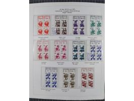 1948/82, in den Hauptnummern kpl. postfrische und zusätzlich gestempelte Sammlung, alle postfrischen Marken bis Mi.-Nr. 74 un