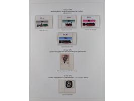 1948/82, in den Hauptnummern kpl. postfrische und zusätzlich gestempelte Sammlung, alle postfrischen Marken bis Mi.-Nr. 74 un