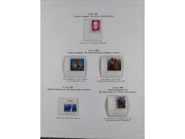 1948/82, in den Hauptnummern kpl. postfrische und zusätzlich gestempelte Sammlung, alle postfrischen Marken bis Mi.-Nr. 74 un