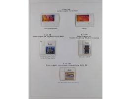 1948/82, in den Hauptnummern kpl. postfrische und zusätzlich gestempelte Sammlung, alle postfrischen Marken bis Mi.-Nr. 74 un