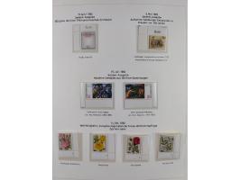 1948/82, in den Hauptnummern kpl. postfrische und zusätzlich gestempelte Sammlung, alle postfrischen Marken bis Mi.-Nr. 74 un