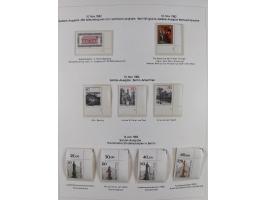 1948/82, in den Hauptnummern kpl. postfrische und zusätzlich gestempelte Sammlung, alle postfrischen Marken bis Mi.-Nr. 74 un