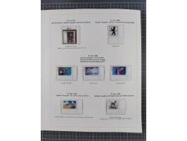 1948/82, in den Hauptnummern kpl. postfrische und zusätzlich gestempelte Sammlung, alle postfrischen Marken bis Mi.-Nr. 74 un