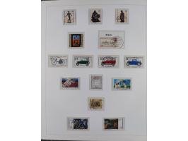 1948/82, in den Hauptnummern kpl. postfrische und zusätzlich gestempelte Sammlung, alle postfrischen Marken bis Mi.-Nr. 74 un