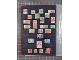 1948/90, in den Hauptnummer kpl. postfrische Sammlung, fast alle besseren Anfangsausgaben inkl. Block 1 sind signiert Schlege