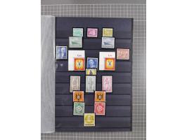 1948/90, in den Hauptnummer kpl. postfrische Sammlung, fast alle besseren Anfangsausgaben inkl. Block 1 sind signiert Schlege