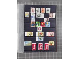 1948/90, in den Hauptnummer kpl. postfrische Sammlung, fast alle besseren Anfangsausgaben inkl. Block 1 sind signiert Schlege