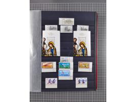 1948/90, in den Hauptnummer kpl. postfrische Sammlung, fast alle besseren Anfangsausgaben inkl. Block 1 sind signiert Schlege