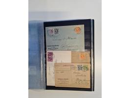 1945/59, postfrische und gestempelte Sammlung ohne SBZ aber mit Saarland mit vielen besseren und kpl. Ausgaben, diversen Brie