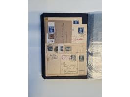 1945/59, postfrische und gestempelte Sammlung ohne SBZ aber mit Saarland mit vielen besseren und kpl. Ausgaben, diversen Brie