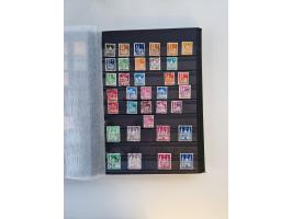 1945/59, postfrische und gestempelte Sammlung ohne SBZ aber mit Saarland mit vielen besseren und kpl. Ausgaben, diversen Brie