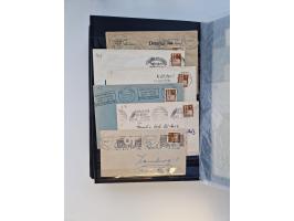 1945/59, postfrische und gestempelte Sammlung ohne SBZ aber mit Saarland mit vielen besseren und kpl. Ausgaben, diversen Brie