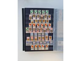 1945/59, postfrische und gestempelte Sammlung ohne SBZ aber mit Saarland mit vielen besseren und kpl. Ausgaben, diversen Brie