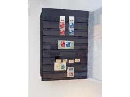 1945/59, postfrische und gestempelte Sammlung ohne SBZ aber mit Saarland mit vielen besseren und kpl. Ausgaben, diversen Brie