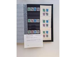 1945/59, postfrische und gestempelte Sammlung ohne SBZ aber mit Saarland mit vielen besseren und kpl. Ausgaben, diversen Brie