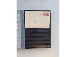 1945/59, postfrische und gestempelte Sammlung ohne SBZ aber mit Saarland mit vielen besseren und kpl. Ausgaben, diversen Brie