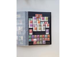 1945/59, postfrische und gestempelte Sammlung ohne SBZ aber mit Saarland mit vielen besseren und kpl. Ausgaben, diversen Brie