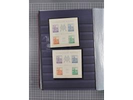 1945/49, postfrische Sammlung mit vielen besseren und kpl. Ausgaben, Farben und weiteren Besonderheiten. Dabei u.a. Mi.-Nr. 3