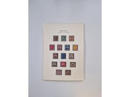 1904/78, very interesting and substantial unused and used collection with covers, starting with MI.-Nr. 1-3 unused and on cov