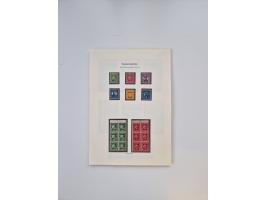 1904/78, very interesting and substantial unused and used collection with covers, starting with MI.-Nr. 1-3 unused and on cov