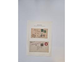 1904/78, very interesting and substantial unused and used collection with covers, starting with MI.-Nr. 1-3 unused and on cov