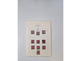 1904/78, very interesting and substantial unused and used collection with covers, starting with MI.-Nr. 1-3 unused and on cov