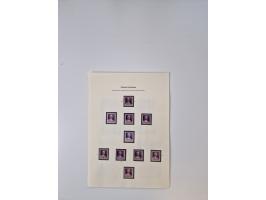 1904/78, very interesting and substantial unused and used collection with covers, starting with MI.-Nr. 1-3 unused and on cov