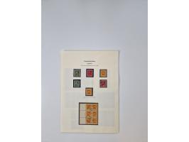 1904/78, very interesting and substantial unused and used collection with covers, starting with MI.-Nr. 1-3 unused and on cov