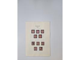 1904/78, very interesting and substantial unused and used collection with covers, starting with MI.-Nr. 1-3 unused and on cov