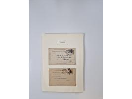 1904/78, very interesting and substantial unused and used collection with covers, starting with MI.-Nr. 1-3 unused and on cov