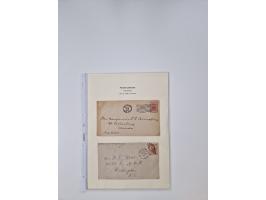 1904/78, very interesting and substantial unused and used collection with covers, starting with MI.-Nr. 1-3 unused and on cov