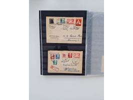 1945/49, gestempelte Sammlung mit vielen besseren und kpl. Ausgaben, Farben und weiteren Besonderheiten. Dabei u.a. Mi.-Nr. 4