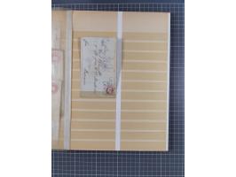 1852/65, gestempelte Sammlung von Bergedorf bis Schleswig Holstein mit besseren Marken, dabei u.a. Bergedorf Randstück Mi.-Nr