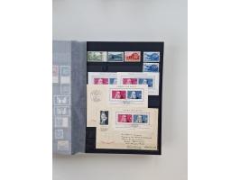 1945/2019, umfangreiche, in den Hauptnummern ab Pax-Satz augenscheinlich kpl. postfrische und zusätzlich gestempelte Sammlung