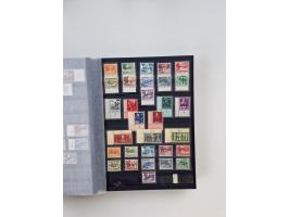 1945/2019, umfangreiche, in den Hauptnummern ab Pax-Satz augenscheinlich kpl. postfrische und zusätzlich gestempelte Sammlung