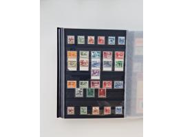 1945/2019, umfangreiche, in den Hauptnummern ab Pax-Satz augenscheinlich kpl. postfrische und zusätzlich gestempelte Sammlung